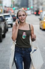 ANNASOPHIA ROBB Out and About in New York 07/14/2015