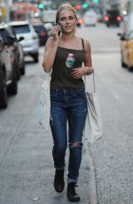 ANNASOPHIA ROBB Out and About in New York 07/14/2015