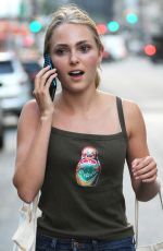 ANNASOPHIA ROBB Out and About in New York 07/14/2015