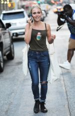 ANNASOPHIA ROBB Out and About in New York 07/14/2015