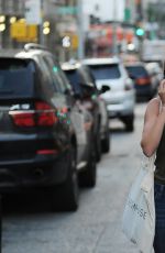ANNASOPHIA ROBB Out and About in New York 07/14/2015