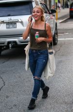 ANNASOPHIA ROBB Out and About in New York 07/14/2015
