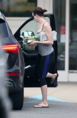 ANNE HATHAWAY Out Shopping in New York 07/13/2015