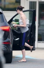 ANNE HATHAWAY Out Shopping in New York 07/13/2015