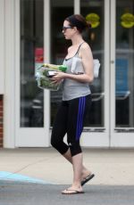 ANNE HATHAWAY Out Shopping in New York 07/13/2015
