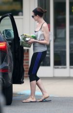 ANNE HATHAWAY Out Shopping in New York 07/13/2015