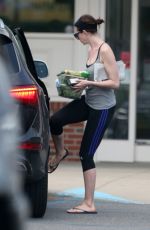 ANNE HATHAWAY Out Shopping in New York 07/13/2015