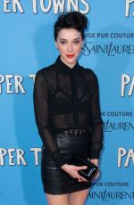 ANNIE CLARK at Paper Towns Premiere in New York