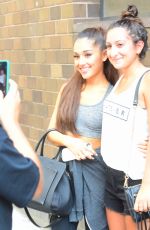 ARIANA GRANDE Leaves a Gym in New York 07/29/2015