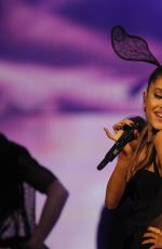 ARIANA GRANDE Performs at Honeymoon Tour in Tampa