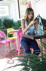 ARIELLE KEBBEL at a Restaurant in West Hollywood 07/27/2015