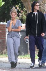 ashASHLEY TISDALE Out and About in Encino 07/02/2015