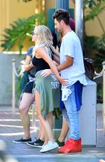 ASHLEY BENSON at Disneyland in Anaheim