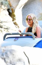 ASHLEY BENSON at Disneyland in Anaheim