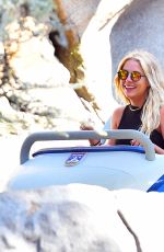 ASHLEY BENSON at Disneyland in Anaheim