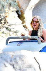 ASHLEY BENSON at Disneyland in Anaheim