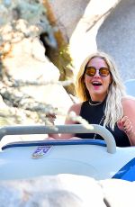 ASHLEY BENSON at Disneyland in Anaheim