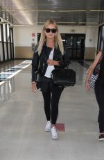 ASHLEY BENSON at LAX Airport in Los Angeles 07/22/2015