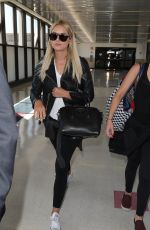 ASHLEY BENSON at LAX Airport in Los Angeles 07/22/2015