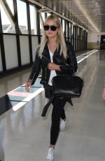 ASHLEY BENSON at LAX Airport in Los Angeles 07/22/2015