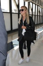 ASHLEY BENSON at LAX Airport in Los Angeles 07/22/2015