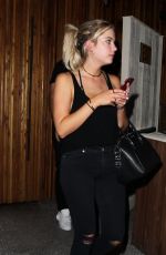 ASHLEY BENSON at The Nice Guy in West Hollywood 07/25/2015