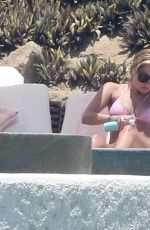 ASHLEY BENSON in Bikini atva Pool in Mexico 07/04/2015