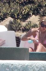 ASHLEY BENSON in Bikini atva Pool in Mexico 07/04/2015