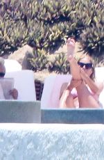 ASHLEY BENSON in Bikini atva Pool in Mexico 07/04/2015