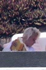 ASHLEY BENSON in Bikini atva Pool in Mexico 07/04/2015