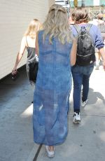 ASHLEY BENSON Out and About in Soho 07/23/2015