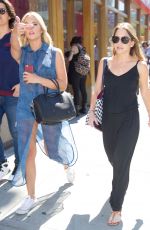 ASHLEY BENSON Out and About in Soho 07/23/2015