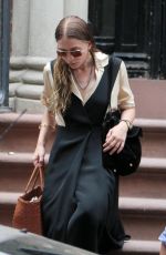 ASHLEY OLSEN Leaves Her House in New York 07/30/2015