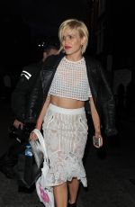 ASHLEY ROBERTS at Diet Coke J.W.Anderson Launch Party in London