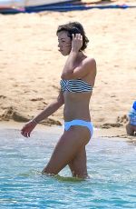 AUBREY PLAZA in Bikini at a Beach in Hawaii 07/20/2015