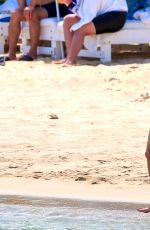 AUBREY PLAZA in Bikini at a Beach in Hawaii 07/20/2015