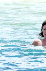 AUBREY PLAZA in Bikini at a Beach in Hawaii 07/20/2015