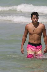 BECKY G in Bikini at a Beach in Miami 07/04/2015
