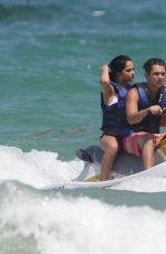 BECKY G in Bikini at a Beach in Miami 07/04/2015