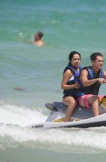 BECKY G in Bikini at a Beach in Miami 07/04/2015