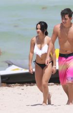 BECKY G in Bikini at a Beach in Miami 07/04/2015