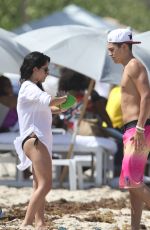 BECKY G in Bikini at a Beach in Miami 07/04/2015