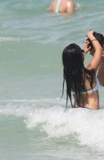 BECKY G in Bikini at a Beach in Miami 07/04/2015