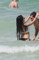 BECKY G in Bikini at a Beach in Miami 07/04/2015