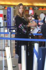BEHATI PRINSLOO at Los Angeles International Airport 07/22/2015