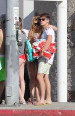 BELLA THORNE and Her Boyfriend Out in Malibu 07/05/2015