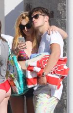 BELLA THORNE and Her Boyfriend Out in Malibu 07/05/2015
