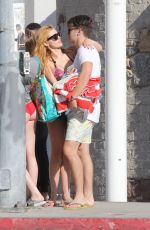 BELLA THORNE and Her Boyfriend Out in Malibu 07/05/2015