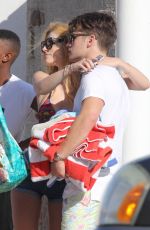 BELLA THORNE and Her Boyfriend Out in Malibu 07/05/2015