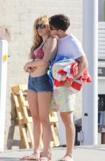 BELLA THORNE and Her Boyfriend Out in Malibu 07/05/2015